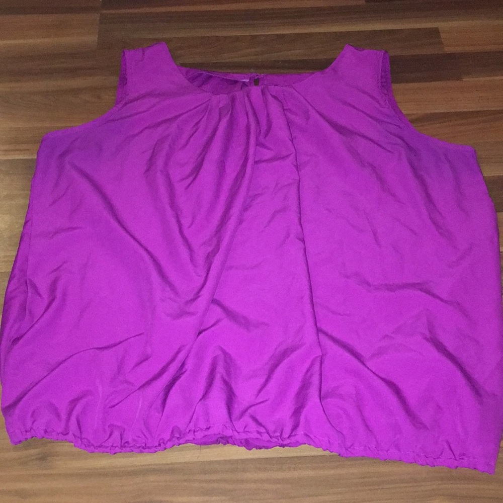 Purple tank